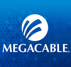 logotipo megacable azul